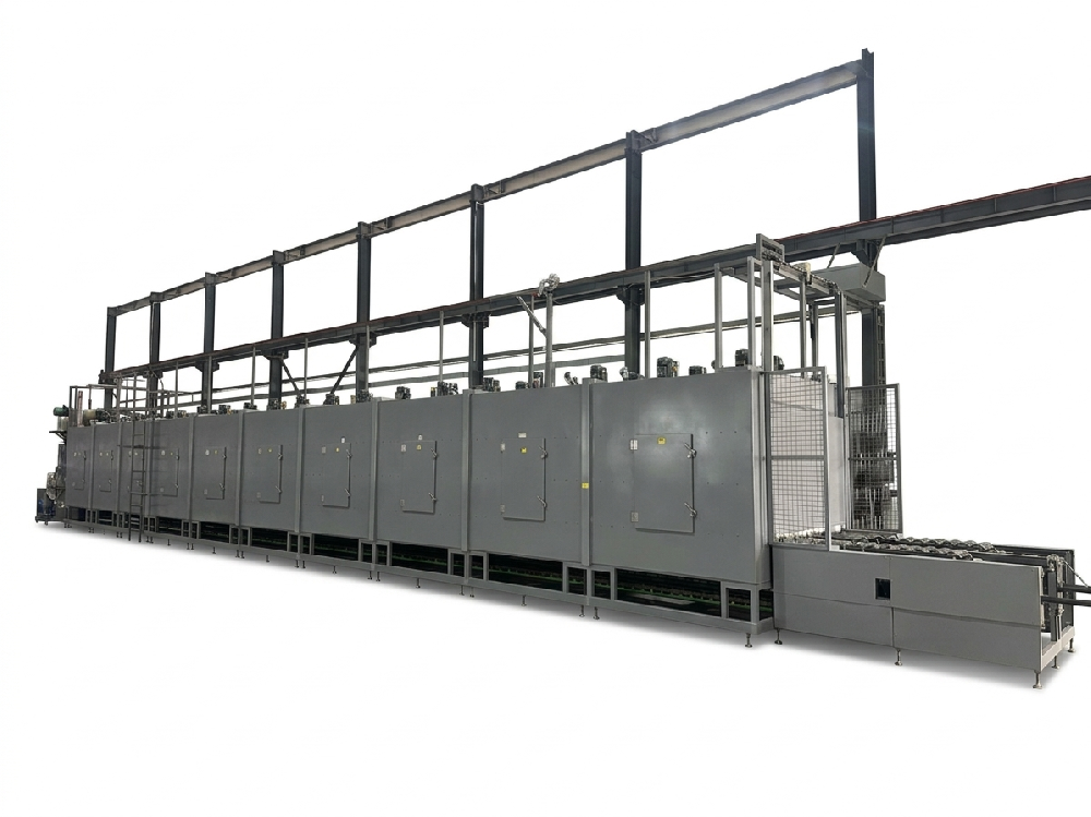 Tunnel drying oven