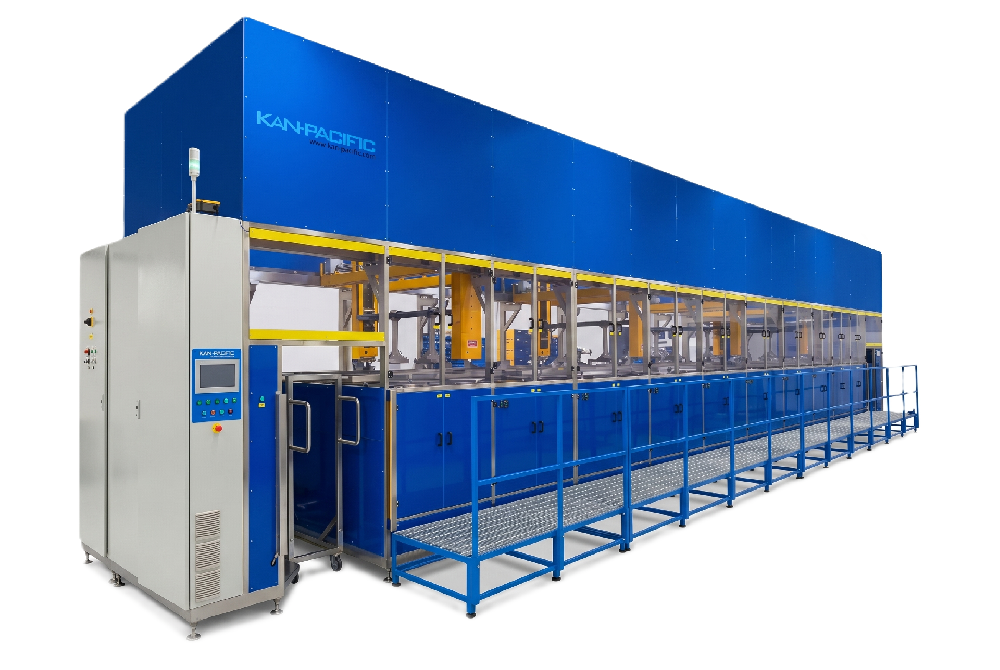 Automatic Optical Frames Painting / Electroplating Cleaning and Drying System