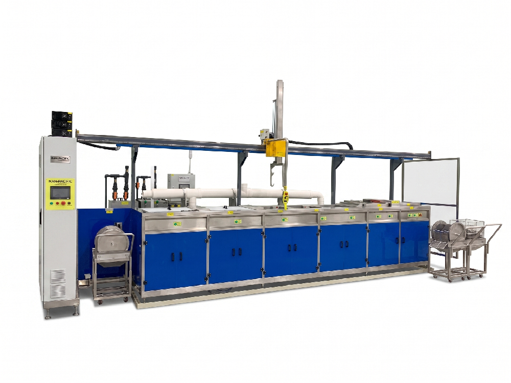 Semi-Automatic Ultrasonic Aqueous Cleaning and Drying System