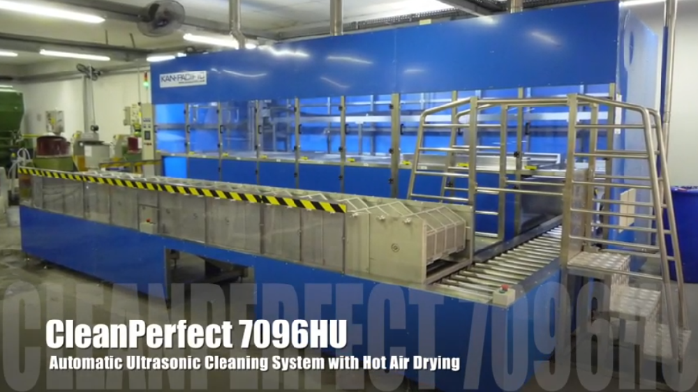 CleanPerfect 7096HU Automatic Cleaning System for Plastic Optical Frames after Tumbling